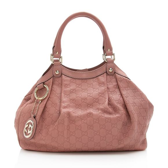 Gucci Guccissima Leather Sukey Medium Tote